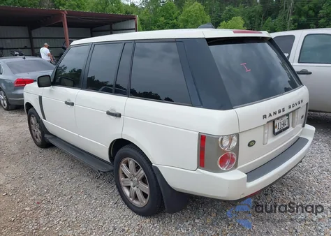 2007 Land Rover Range Rover Hse from USA, damaged, VIN SALMF15487A256899